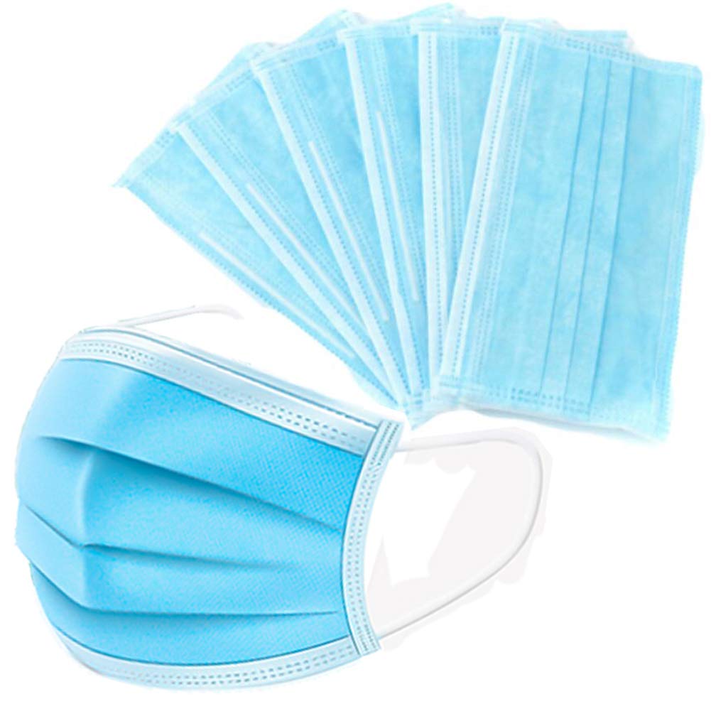 MASKS 3 Ply Disposable Mask Box of 50