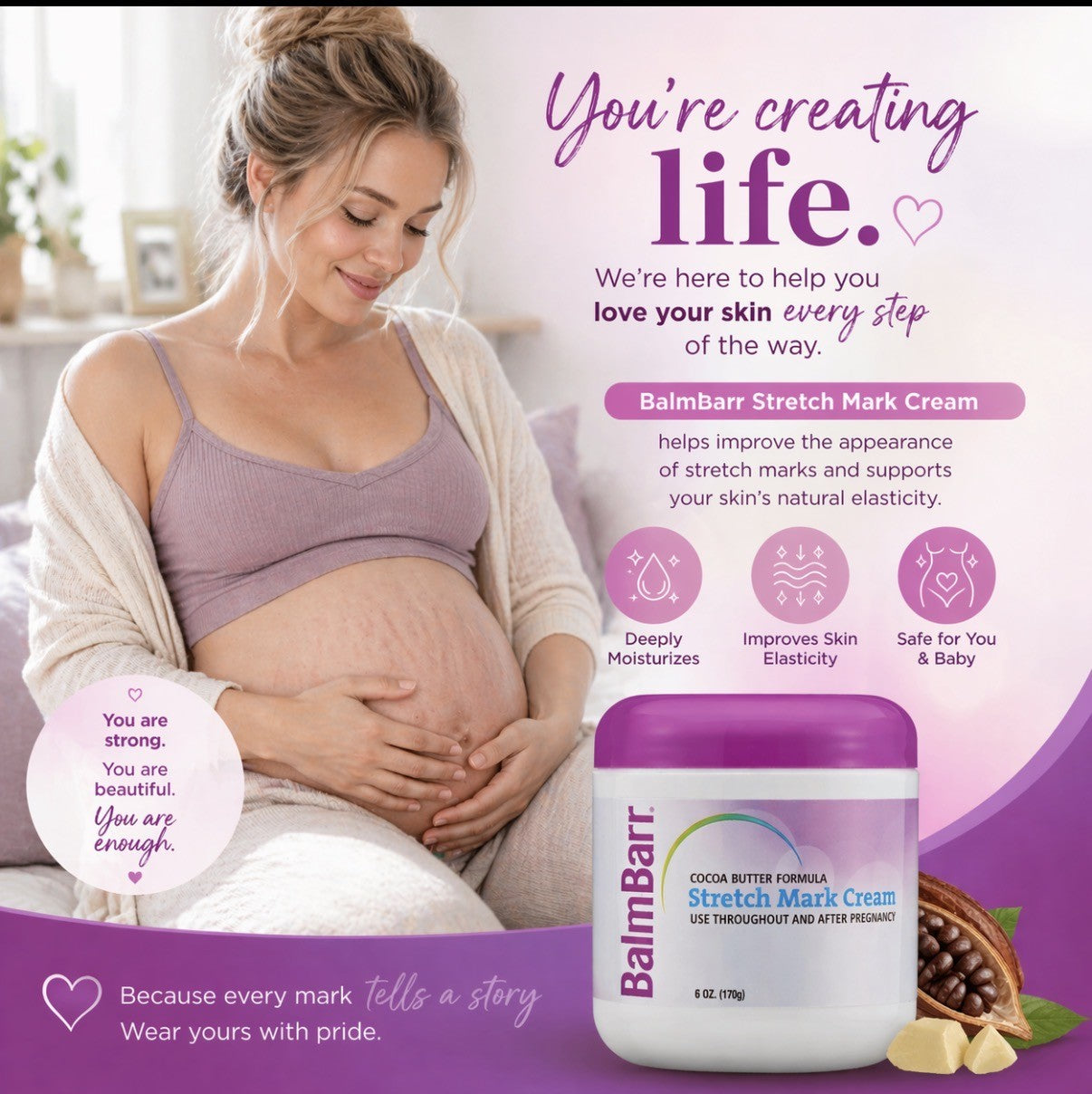 Balm Barr Stretch Mark Cream