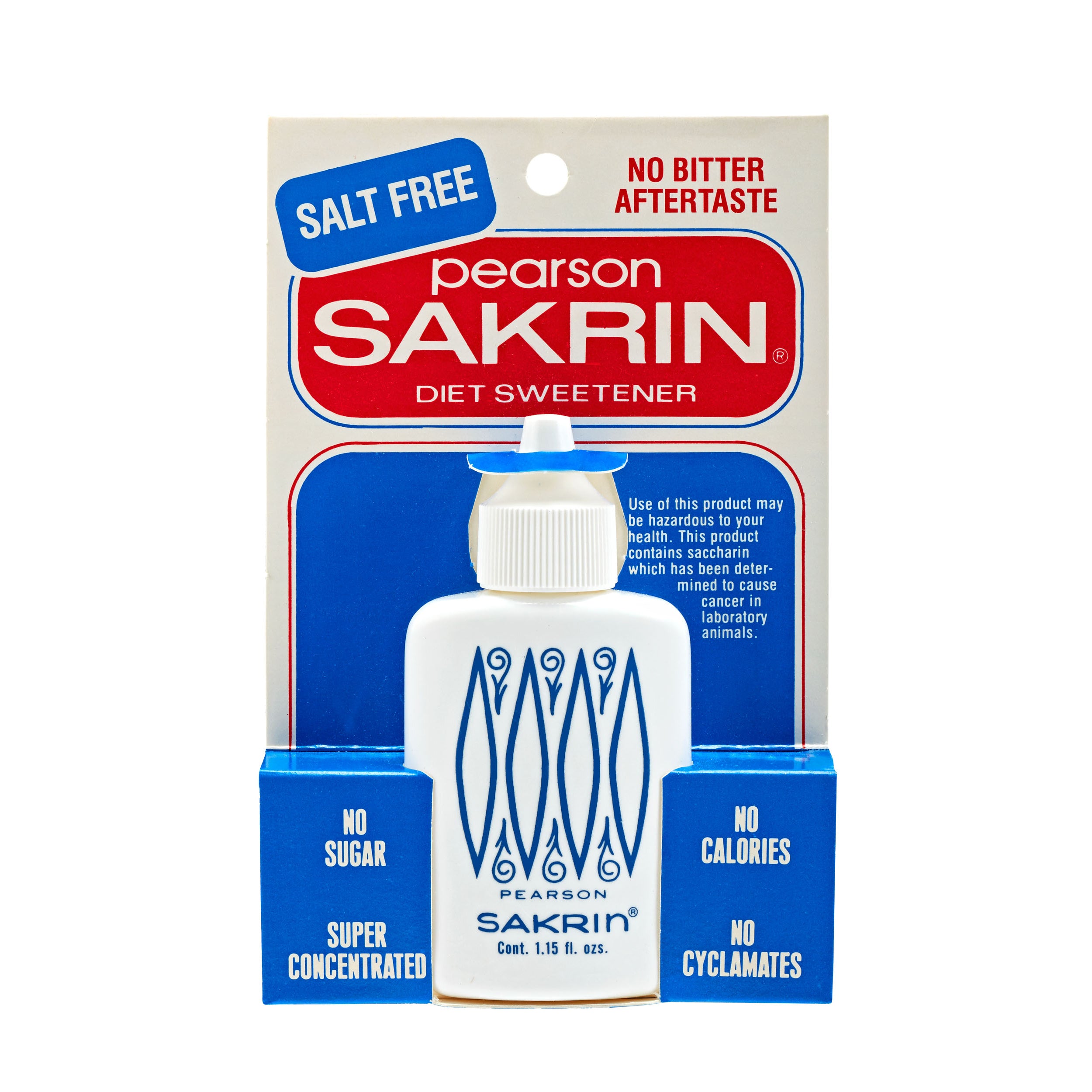 Pearsons Sakrin Salt Free Liquid Sweetener